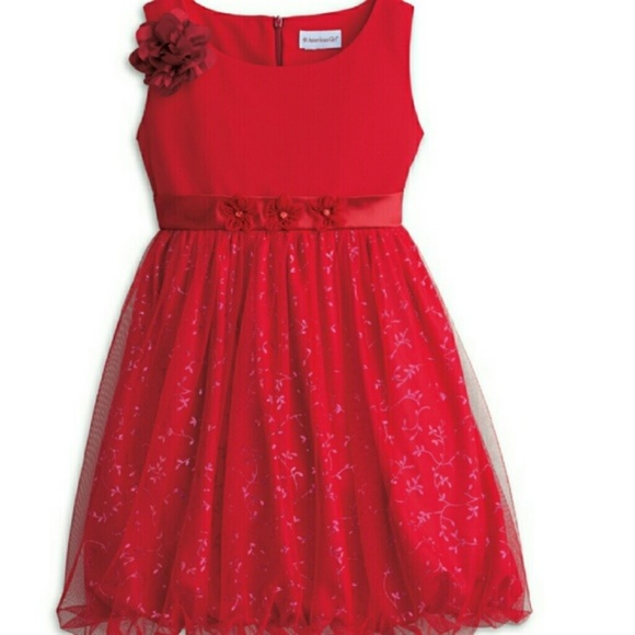 American Girl Other - American Girl Sparkle Party Dress 10
